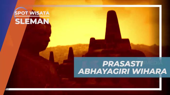 Prasasti Abhayagiri Wihara, Didirikan Di Atas Puncak Gunung Batu, Sleman