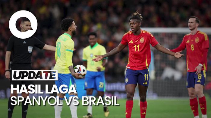 Drama 6 Gol! Spanyol Vs Brasil Berakhir Seri 3-3