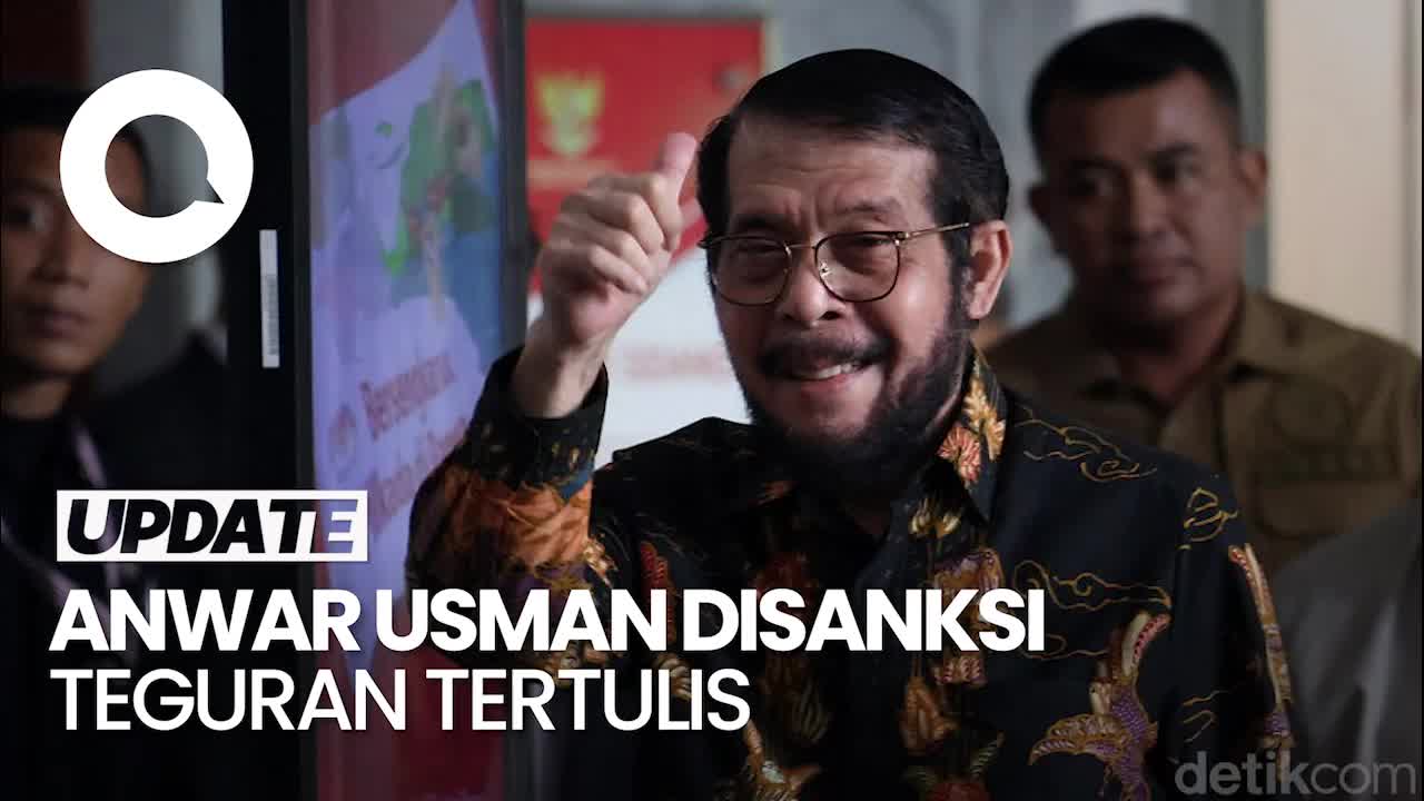 Putusan MKMK: Anwar Usman Langgar Kode Etik, Disanksi Teguran Tertulis