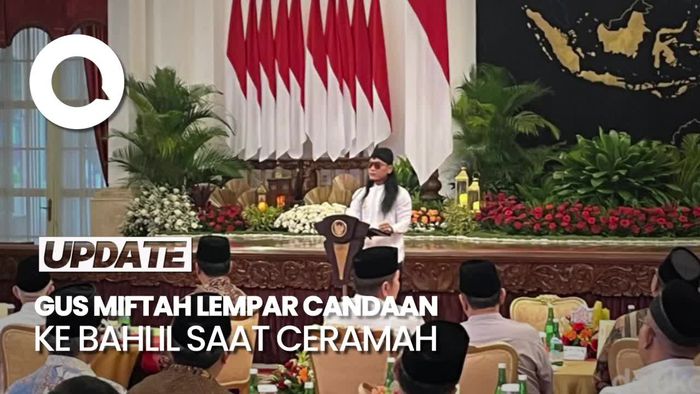 Kelakar Gus Miftah Sebut Bahlil Jadi Menteri karena Lucu