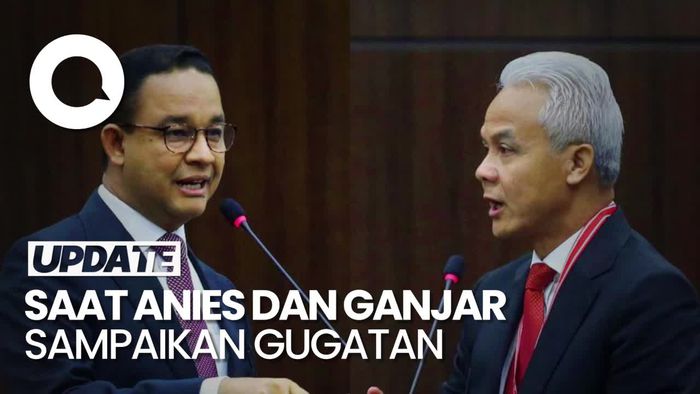 Menyimak Lagi Pidato Anies dan Ganjar di Sidang Perdana MK