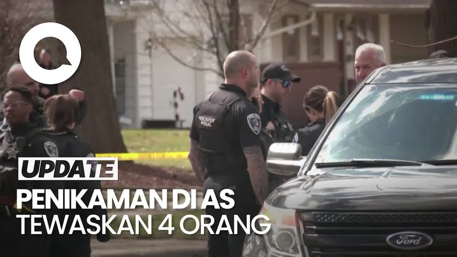 Penikaman Terjadi di Illinois, 4 Orang Tewas-5 Lainnya Terluka
