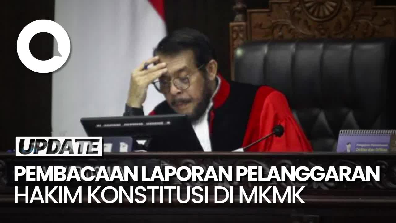 MKMK Gelar Sidang Putusan Dugaan Pelanggaran Etik Anwar Usman Cs