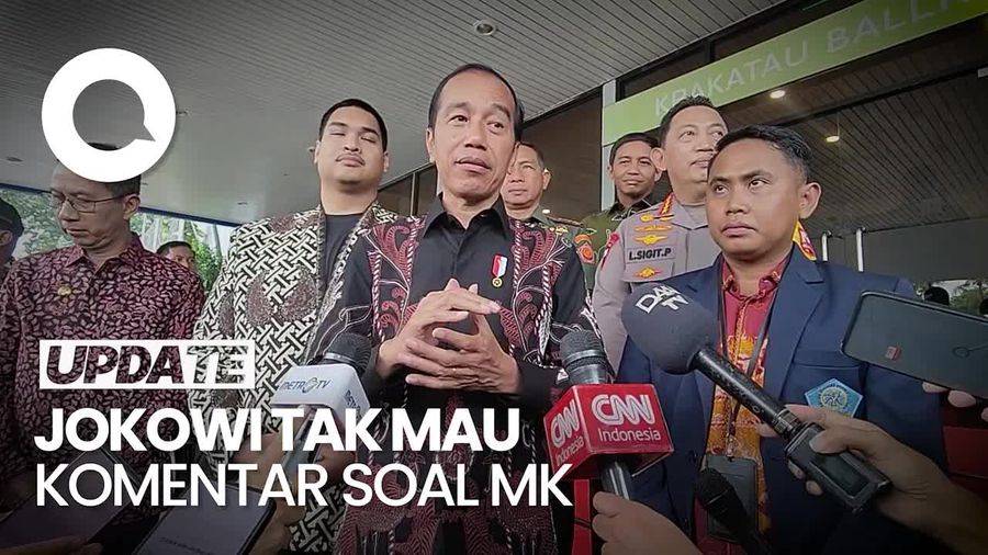 Namanya Dibawa-bawa di Sidang MK, Jokowi Ogah Berkomentar