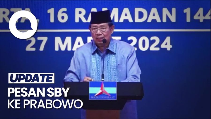 SBY Titip ke Prabowo Perbaiki Sistem Pemilu di Masa Mendatang