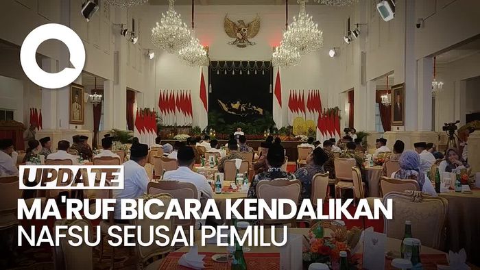 Maruf Bicara Orang Bertakwa Mengendalikan Nafsunya, Singgung Pemilu