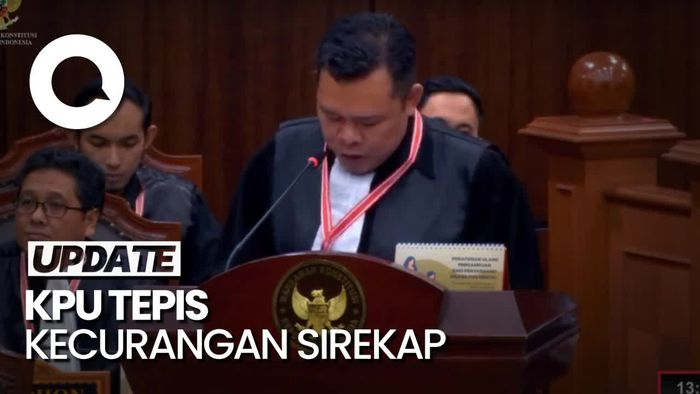 KPU di Hadapan Hakim MK: Dalil Kecurangan Sirekap Tidak Benar
