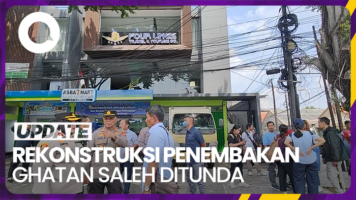 Ghatan Saleh Sakit, Rekonstruksi Kasus Penembakan Ditunda