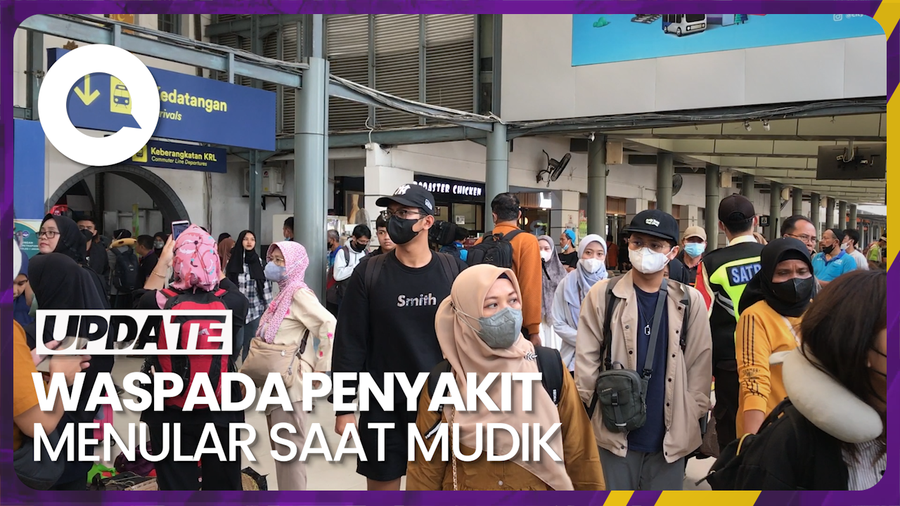 IDI Ingatkan Pemudik Pakai Masker, Waspada Flu Singapura dan Covid-19