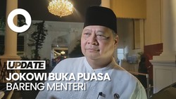 Jokowi Duduk Semeja dengan Prabowo-Airlangga di Istana, Bahas Apa?
