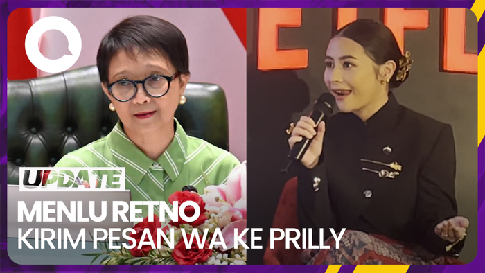 Prilly Latuconsina Dapat Pesan WA dari Menlu Retno soal Budi Pekerti