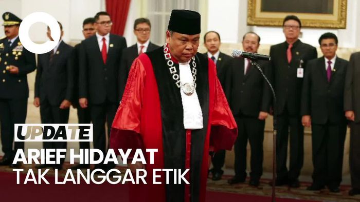 Putusan MKMK: Hakim Arief Hidayat Tak Langgar Etik