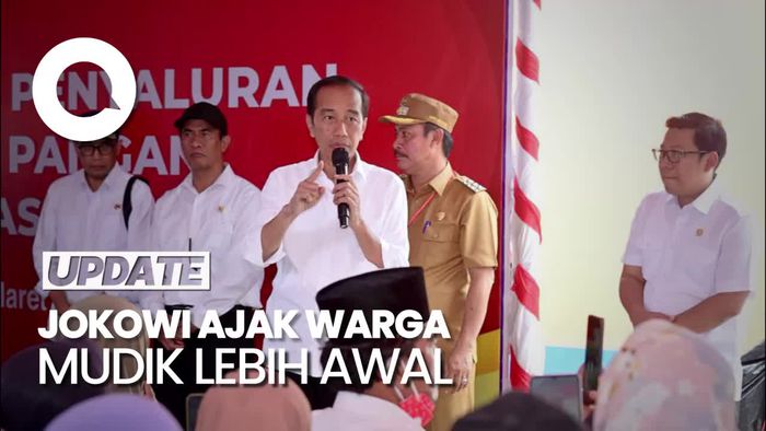 Jokowi Ajak Masyarakat Mudik Lebih Awal: Total Ada 190 Juta Pemudik!