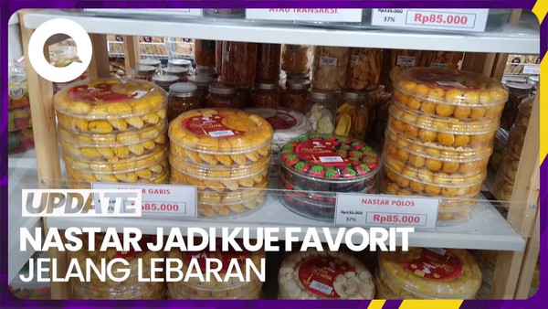 Bazar Kue Kering di Blok M Square, Nastar Masih Jadi Favorit