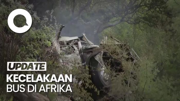 Bus Masuk Jurang di Afrika, 45 Orang Tewas