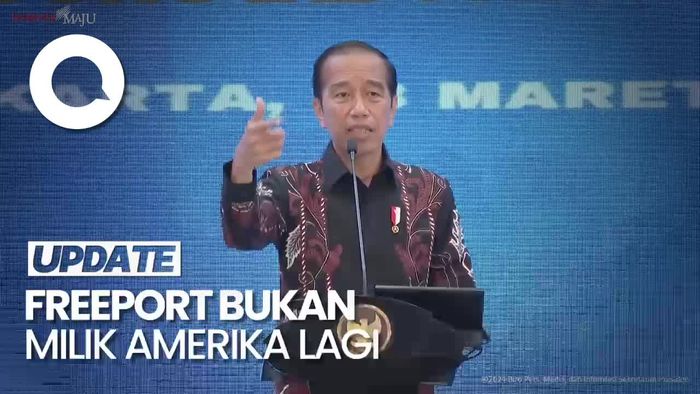 Penegasan Jokowi soal Freeport Bukan Milik Amerika Lagi