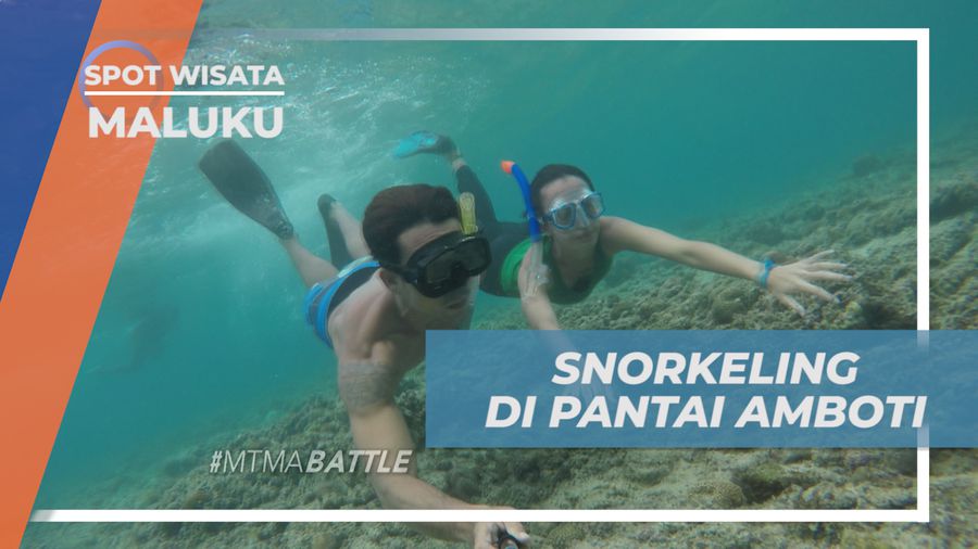 Mengintip Pesona Keindahan Bawah Laut Pantai Amboti, Maluku