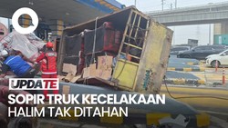 Sopir Truk Tersangka Kecelakaan di GT Halim Tak Ditahan