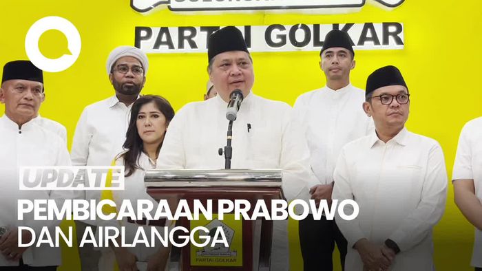 Airlangga Bantah Bahas Jatah Menteri Saat Bukber Bareng Prabowo