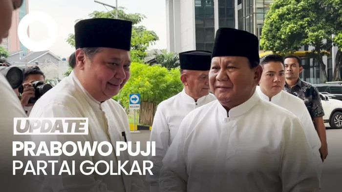 Apresiasi Prabowo ke Golkar: Perannya Besar Saat Kampanye