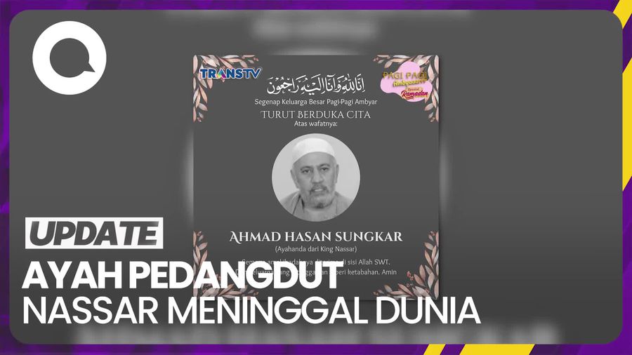 Innalillahi, Ayah Nassar Meninggal Dunia