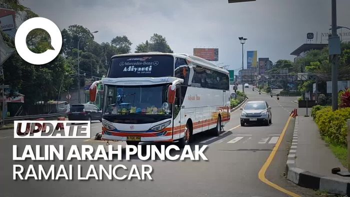 Long Weekend, Arus Lalin di Puncak Bogor Masih Lancar 