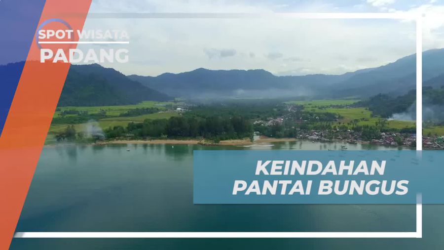 Bungus, Pantai Indah yang Dikelilingi Bukit Hijau, Padang