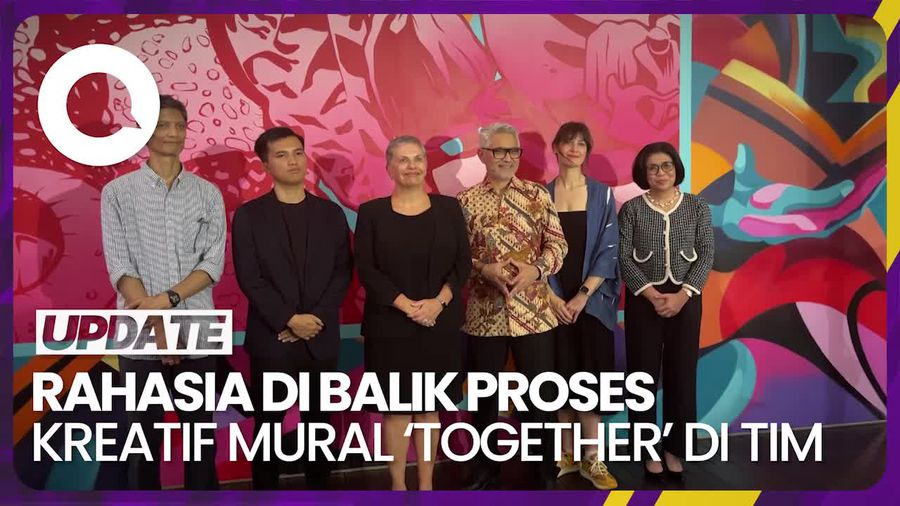 Di Balik Kolaborasi Mural Seniman Australia-Indonesia di TIM Jakarta