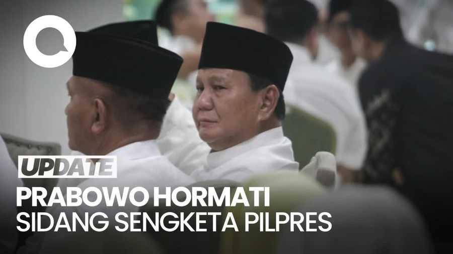  Prabowo Hormati dan Tunggu Putusan Gugatan Pilpres di MK
