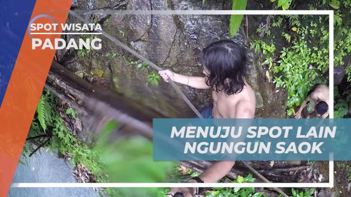 Perjalanan Menuju Spot Melompat Air Terjun Ngungun Saok Padang 