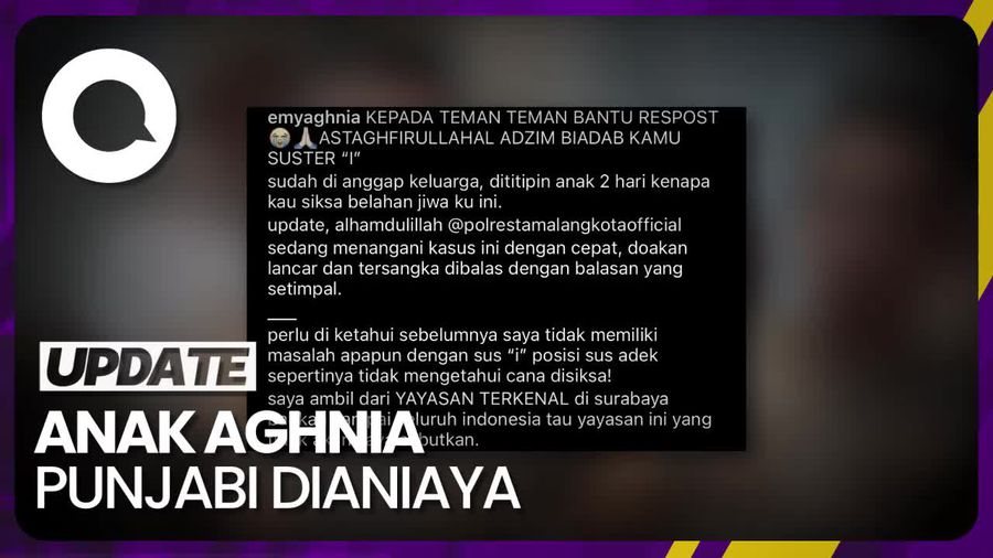 Tindak Lanjut Kepolisian Terkait Kasus Anak Aghnia Punjabi Dianiaya Pengasuh