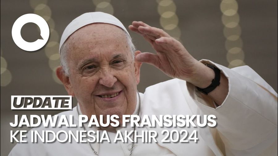 Paus Fransiskus Bakal Jajal Terowongan Silaturahmi Istiqlal-Katedral