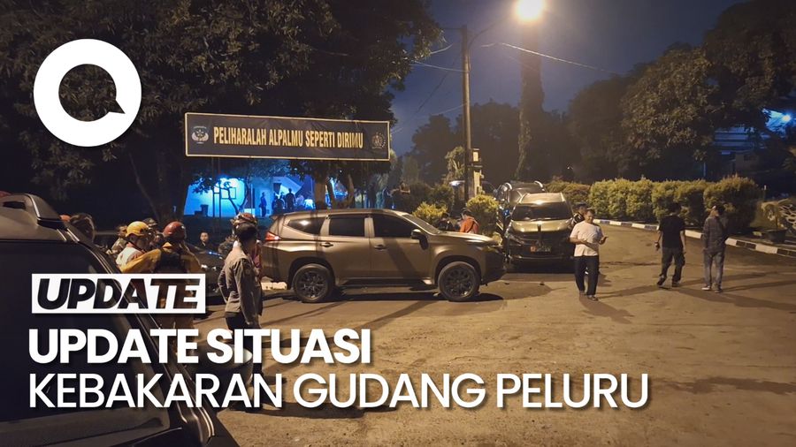 Situasi Terkini Kebakaran Gudang Peluru, Tak Ada Lagi Api dan Asap
