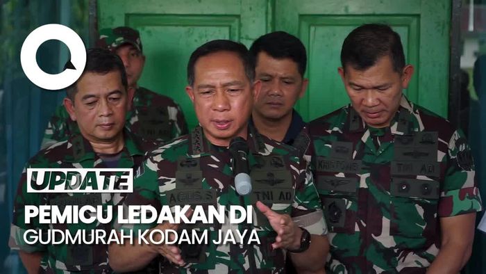 Panglima TNI Ungkap Pemicu Ledakan di Gudmurah Kodam Jaya