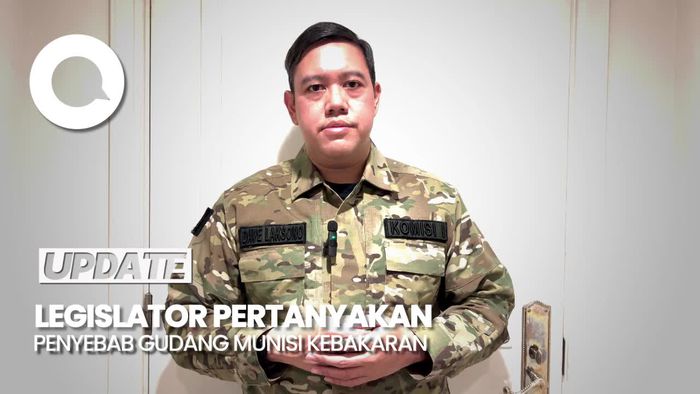 Anggota Komisi I DPR Minta Penyebab Kebakaran Gudang Munisi Diusut