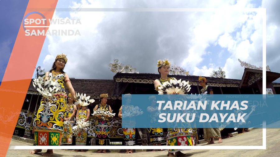 Menikmati Gerak Gemulai Tarian Tradisional Khas Suku Dayak, Samarinda