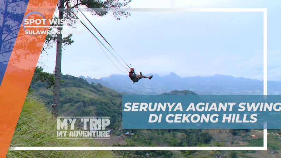 Mencoba keseruan Ayunan Raksasa yang Bikin Deg-degan, Sulawesi Selatan