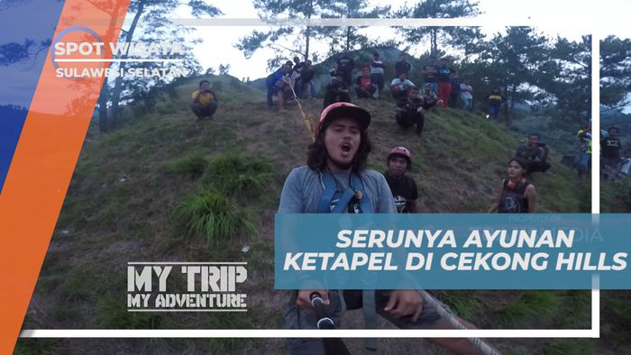 Sensasi Merasakan Terlempar ke Udara Naik Ayunan Ketapel, Sulawesi Selatan