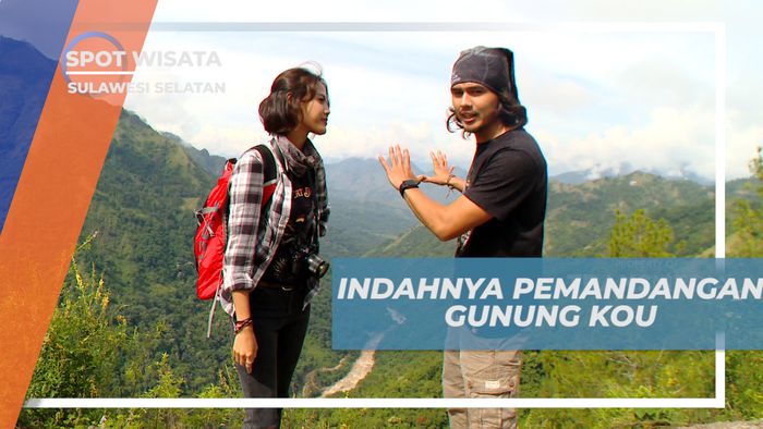 Menikmati Pesona Keindahan Lukisan Alam Gunung Kou, Sulawesi Selatan