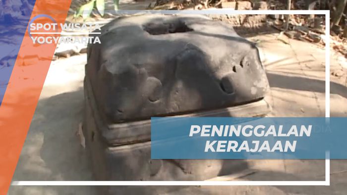 Umpak Semata Wayang, Sisa Sejarah Peninggalan Keraton Kerto, Yogyakarta