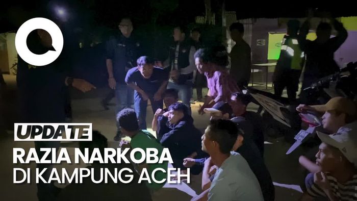 Polisi Gerebek Kampung Aceh di Batam, 22 Orang Positif Narkoba