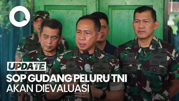TNI Akan Evaluasi SOP di Gudang Peluru Pascaledakan Gudmurah