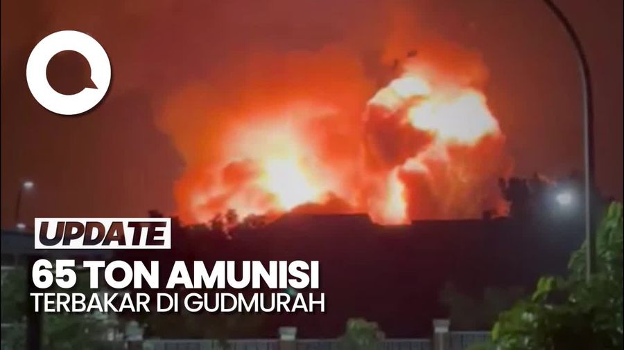 Ada 65 Ton Amunisi Kedaluwarsa di Gudmurah Kodam Jaya yang Terbakar