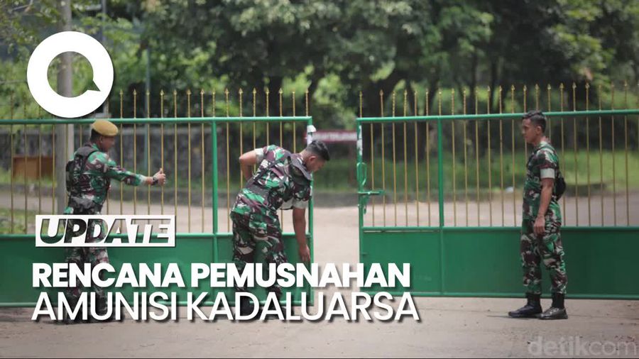 Amunisi Kedaluwarsa di Gudmurah Tadinya Akan Di-disposal Setelah Lebaran