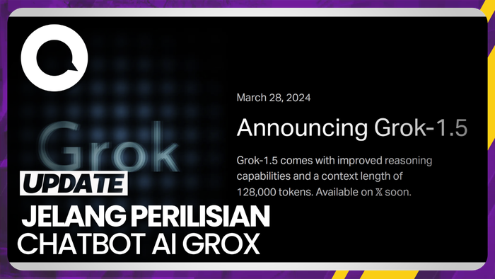 Chatbot AI Grok Elon Musk Bakal Hadir di X