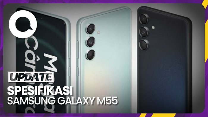 Fitur-fitur di Samsung Galaxy M55