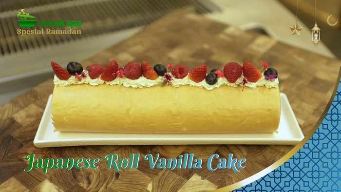 Resep Japanese Roll Vanilla Cake Ala Chef Kevin Lee