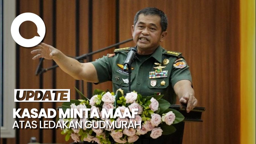 KSAD Minta Maaf atas Ledakan Gudang Munisi Kodam Jaya