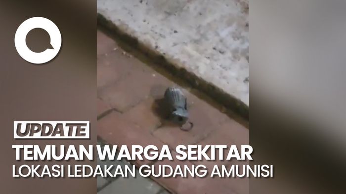 Kata Warga soal Benda Mirip Granat di Sekitar TKP Ledakan Gudang Amunisi