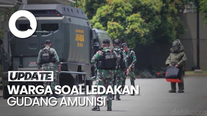 Kesaksian Warga saat Kebakaran Gudang Munisi Kodam Jaya
